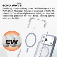 Thumbnail for iPhone 17 Pro Max Black Echo Wave Impact Protection Transparent Case Cover with 13 ft Drop Defence & MagSafe Compatibility Australia