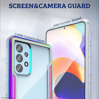 Thumbnail for Samsung Galaxy A33 5G Compatible Case Cover With Shockproof Heavy Duty Armor - Iridescent