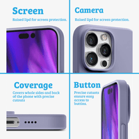 Thumbnail for iPhone 16 Soft Silicone Case Cover: Durable, Shock-Proof, Drop-Proof, Smooth Silky Exterior - Green