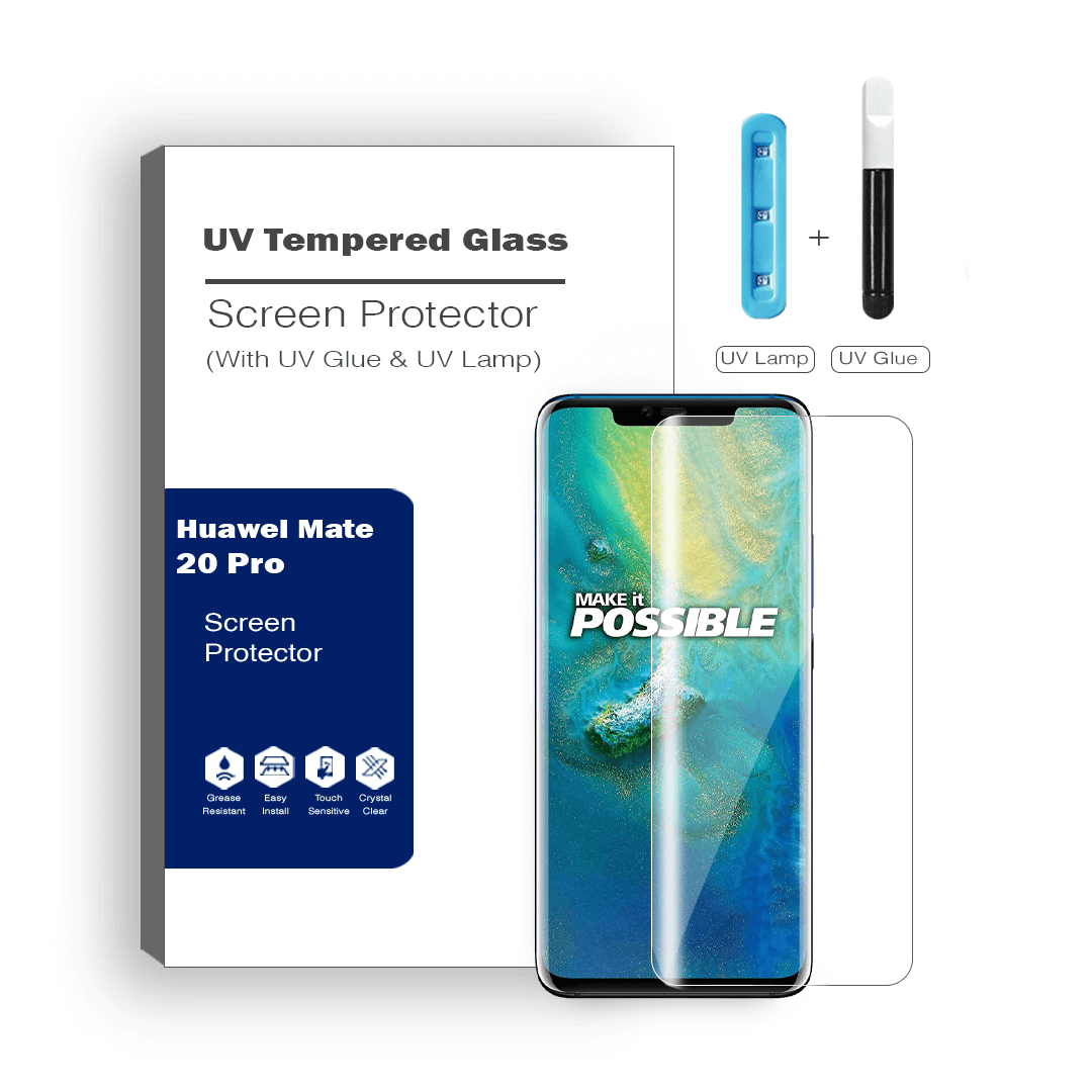Huawei Mate 20 Pro Advanced UV Liquid Tempered Glass Screen Protector