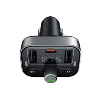 Thumbnail for Car FM Transmitter: Streamlined Connectivity and Versatile Charging Hub