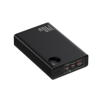 Thumbnail for Baseus Adaman Digital Display Fast Charge Power Bank 22800mAh 140W-Cluster Black