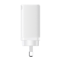 Thumbnail for 65W Fast Charger with 2 USB-C Ports, 1 USB Port - Moon White