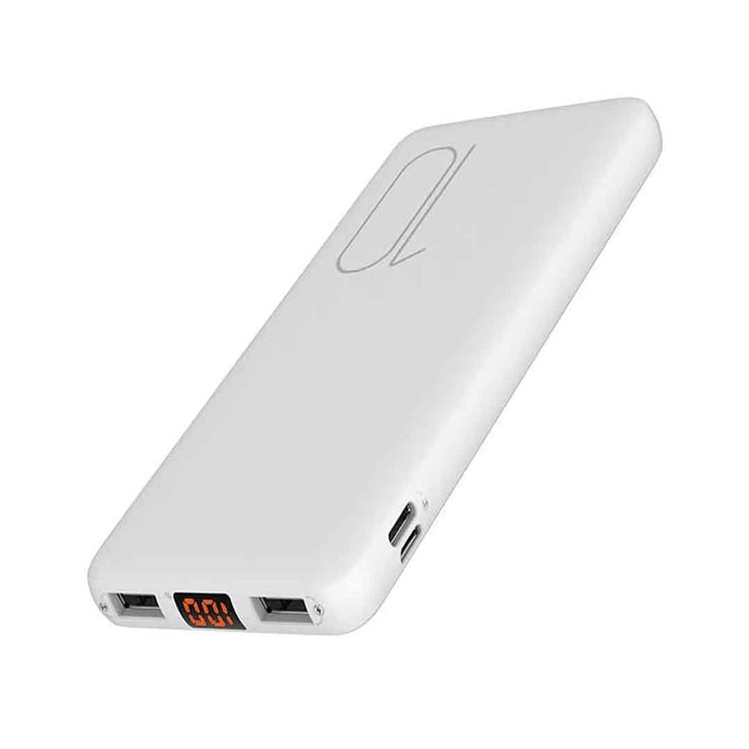 Slim Portable Power Bank PSP10 10000mAh - White