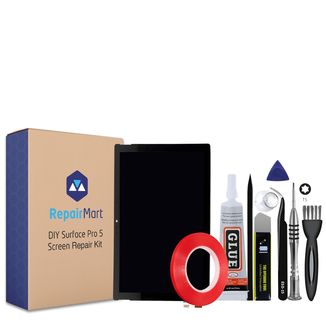 Fit For Microsoft Surface Pro 5 Compatible Screen and LCD Replacement Assembly + Repair Kit