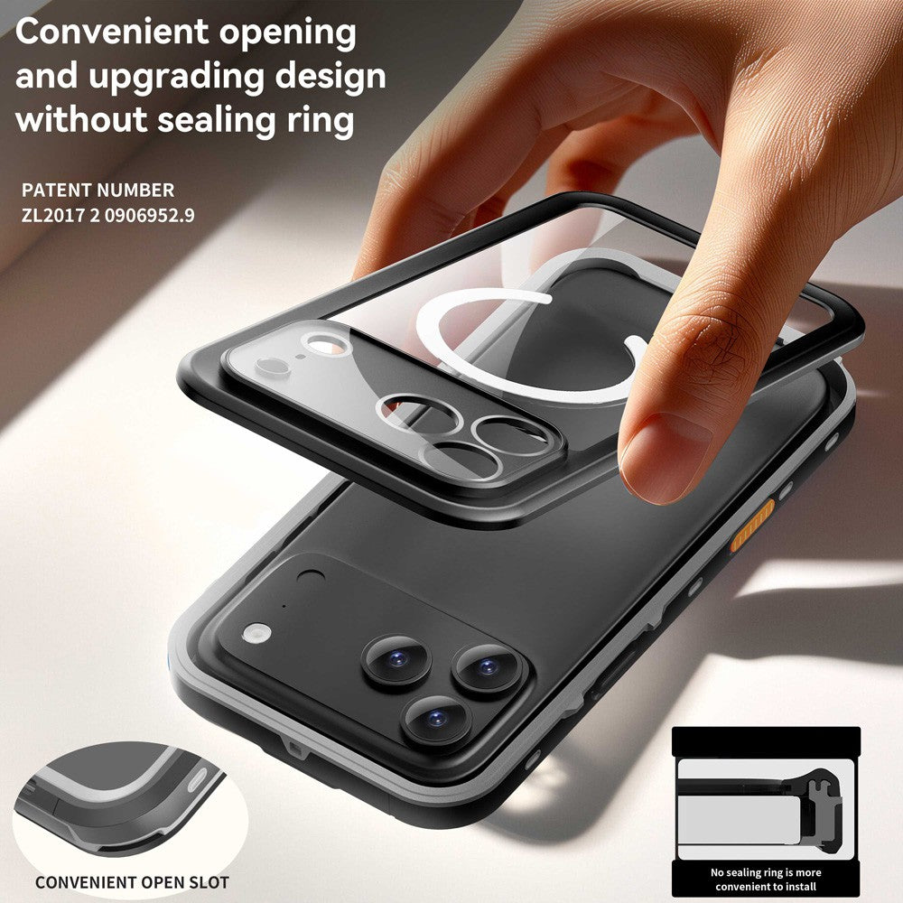 iPhone 17 Waterproof Shockproof Case Cover with MagSafe Technology