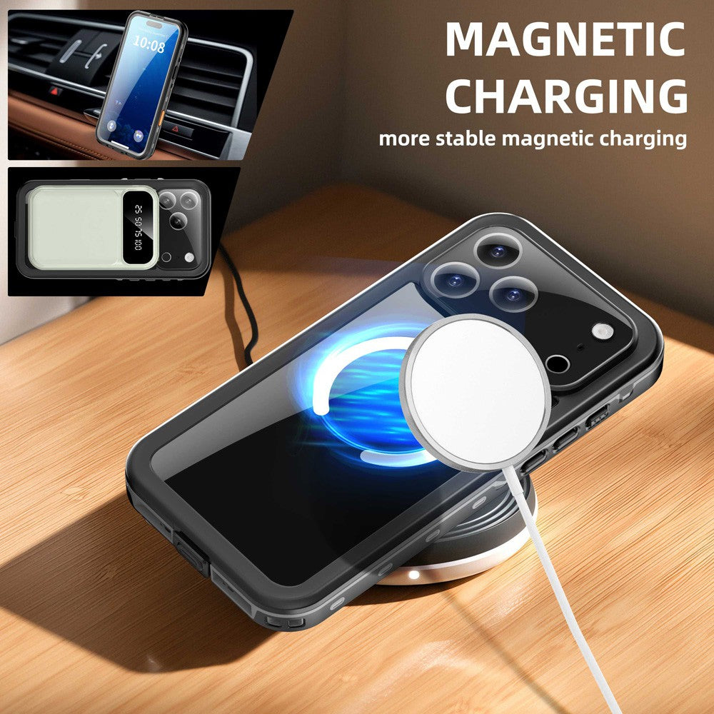 iPhone 17 Waterproof Shockproof Case Cover with MagSafe Technology