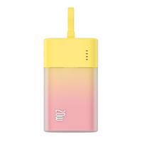 Thumbnail for Baseus Popsicle Fast Charging Power Bank Type-C Edition 5200mAh 20W-Yellow