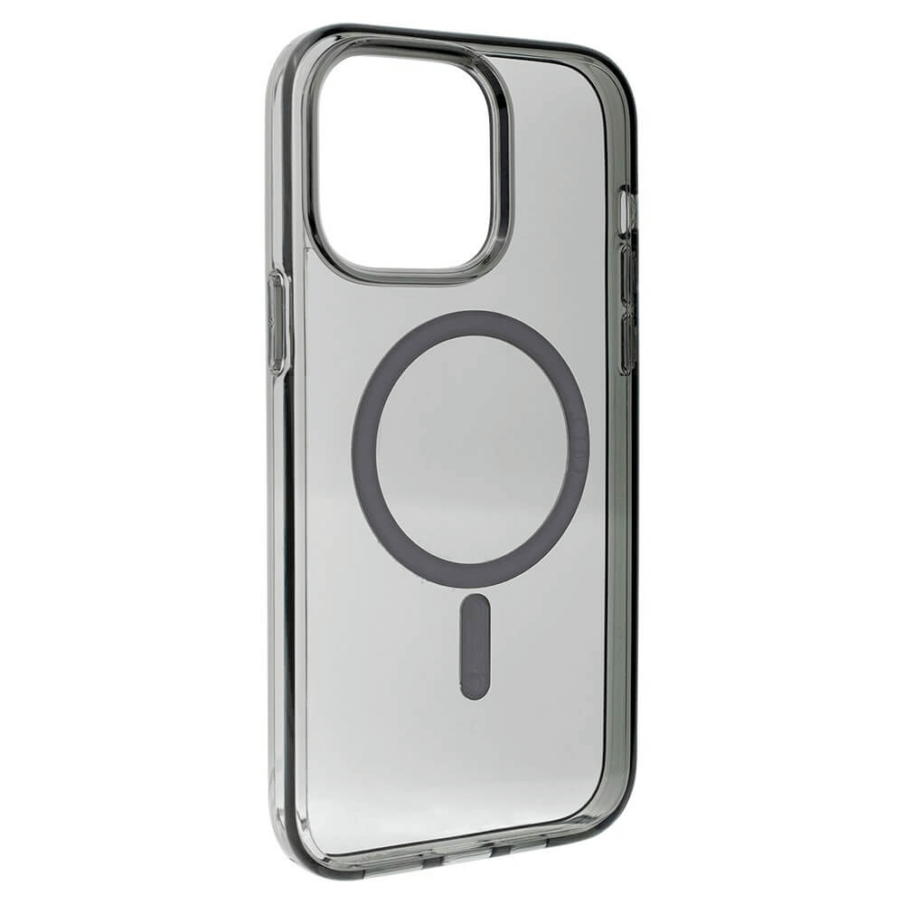 iPhone 14 Plus Compatible Case Cover With Ultimate Shockproof Transparent And Compatible with MagSafe Technology in Clear Black