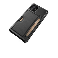 Thumbnail for Card Slot Case with Magnetic Anti-Fall Protection - Fit for iPhone 12 mini