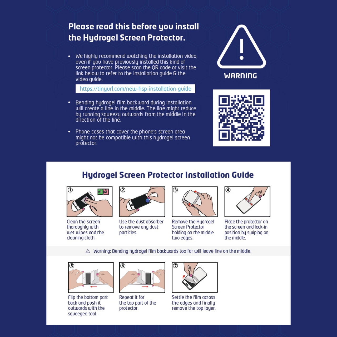 Motorola Defy (2021) Compatible Premium Hydrogel Screen Protector With Full Coverage Ultra HD