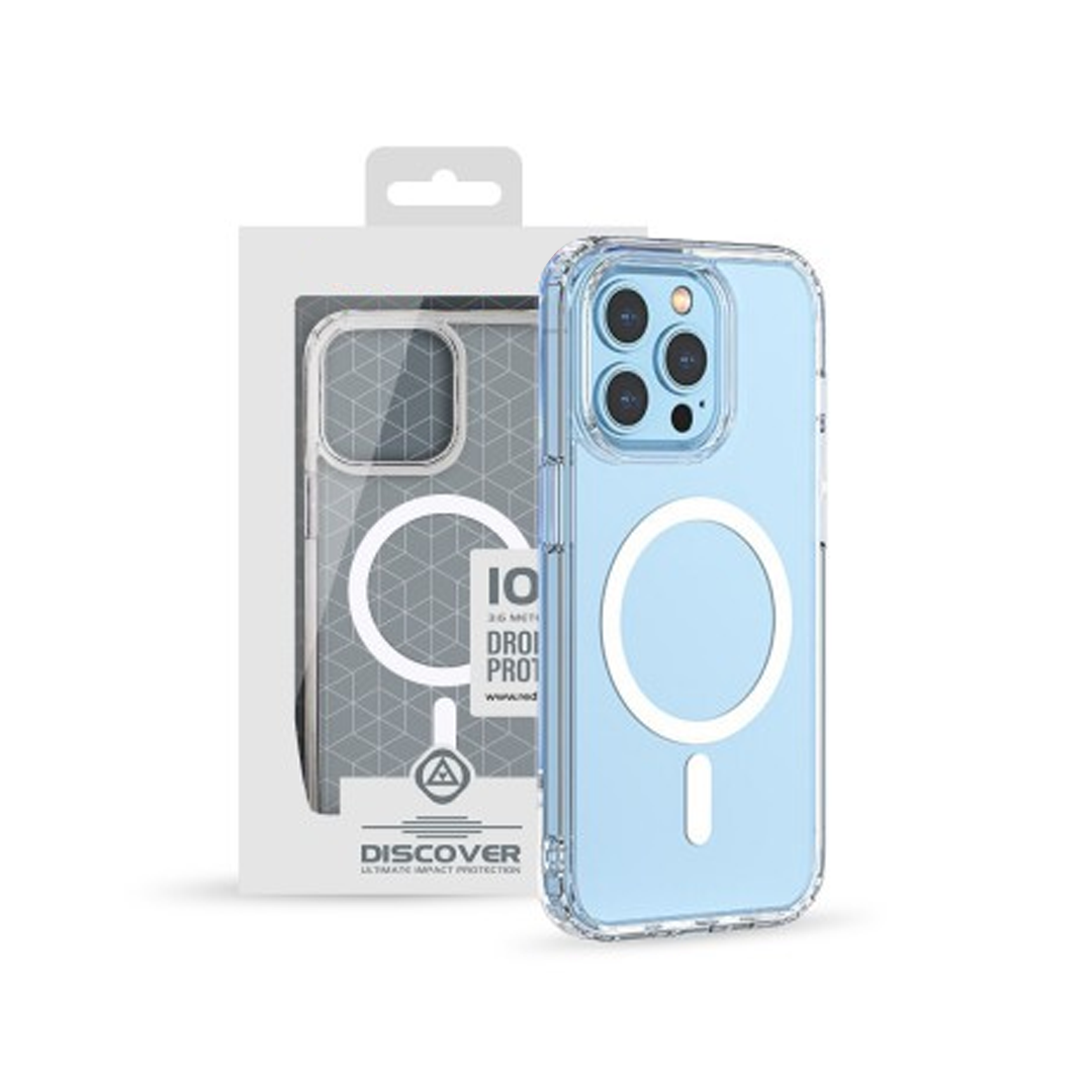 Hybrid Clear Compatible with MagSafe Case Cover with Magnetic Ring - Fit for iPhone 14 Pro