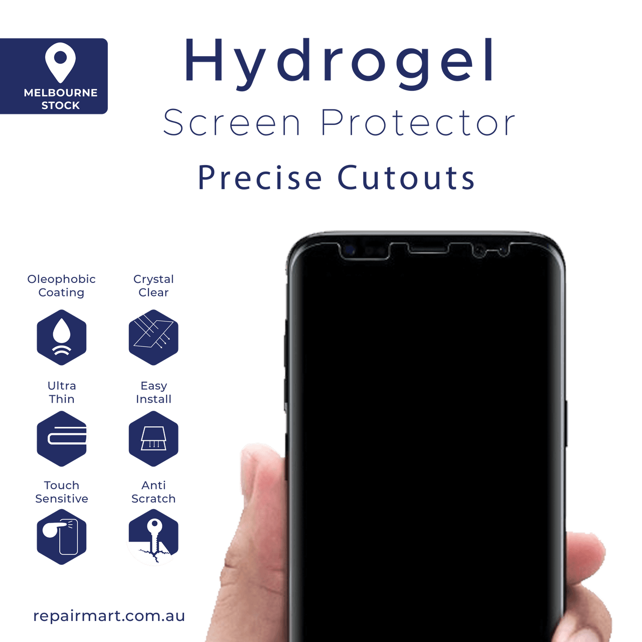 Full Coverage Ultra HD Premium Hydrogel Screen Protector Fit For Samsung Galaxy A Series Hydrogel Screen Protector - All Models