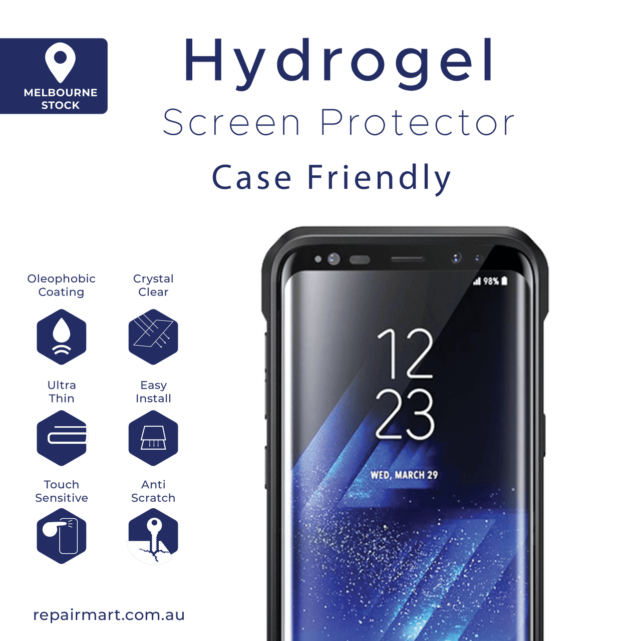 Full Coverage Ultra HD Premium Hydrogel Screen Protector Fit For Samsung Galaxy A Series Hydrogel Screen Protector - All Models