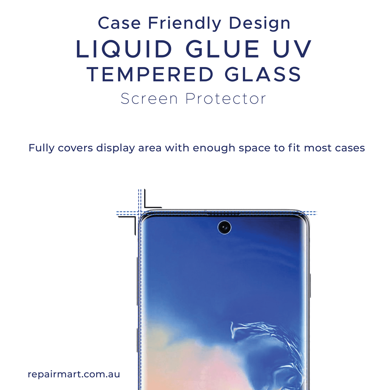 Advanced UV Liquid Glue 9H Tempered Glass Screen Protector for Huawei P50 - Ultimate Guard, Screen Armor, Bubble-Free Installation
