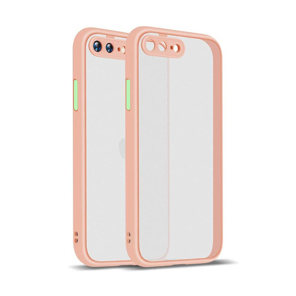 Translucent Shockproof Camera Protection Case fit for the iPhone SE (2020)