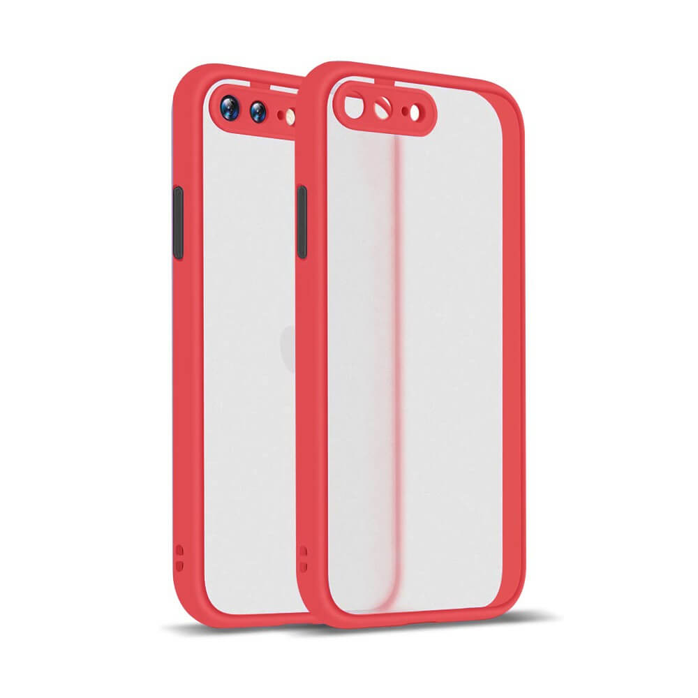 Translucent Shockproof Camera Protection Case fit for the iPhone SE (2020)