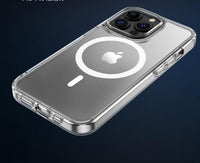 Thumbnail for Sturdy clear case, Fit for iPhone, and compatible with MagSafe