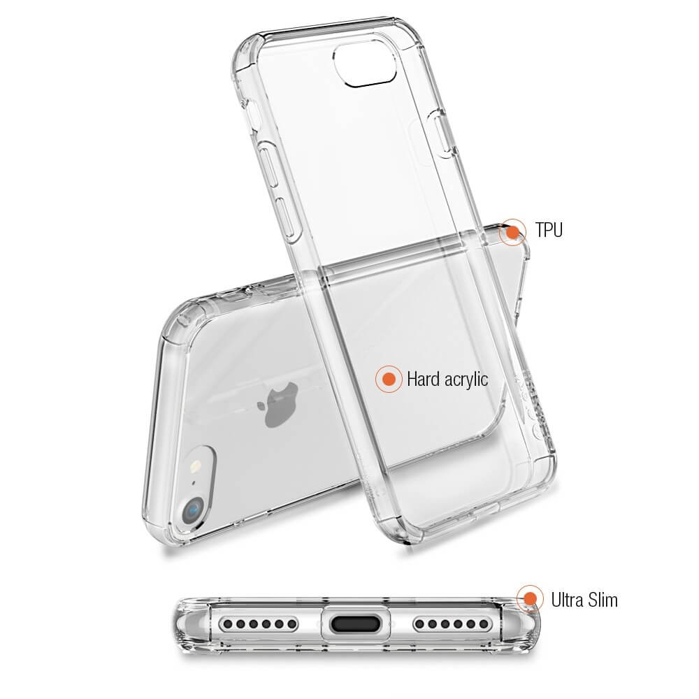 Hybrid Case Cover compatible with iPhone SE (2022)