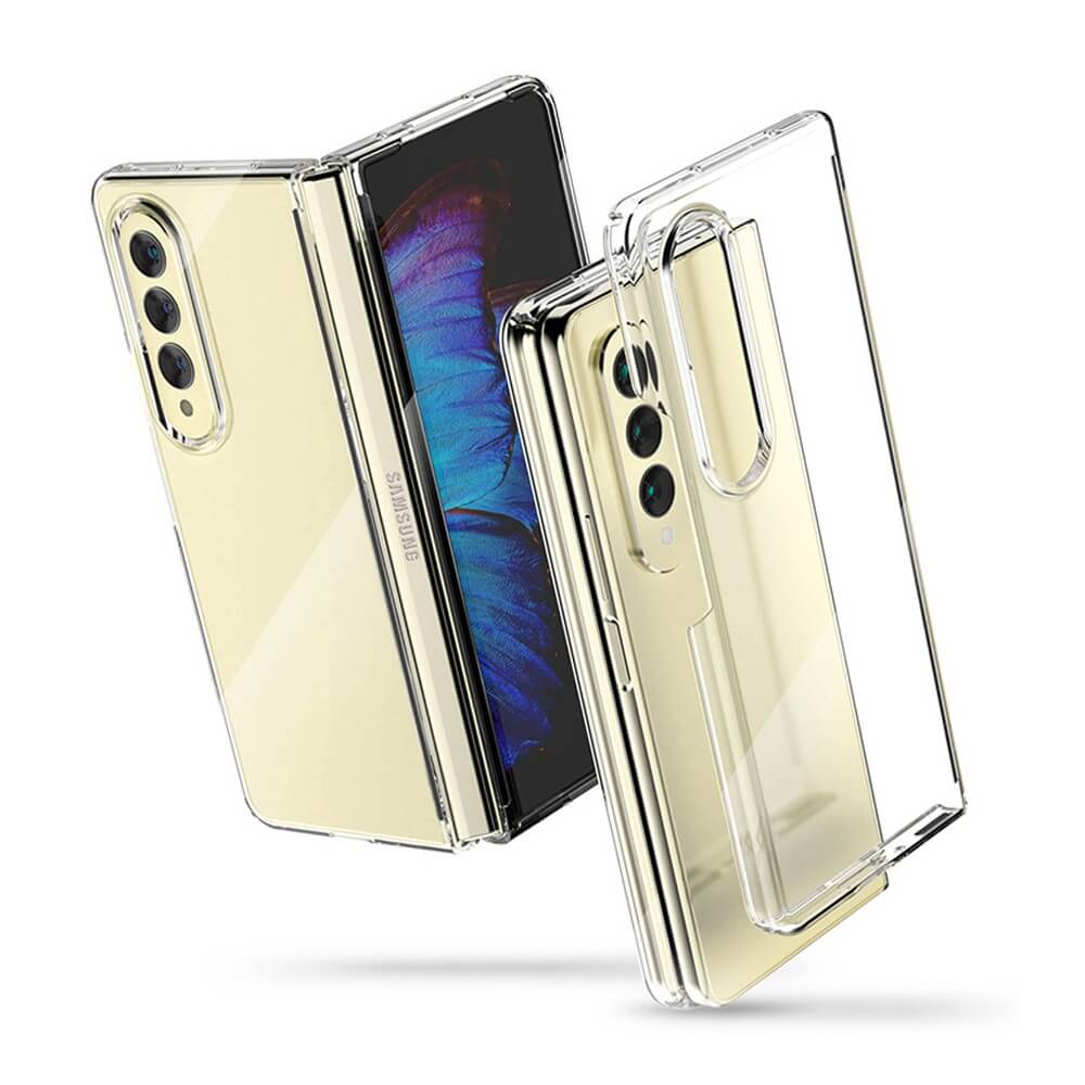 Clear Hard Case - Compatible with Samsung Galaxy Z Fold 4 5G