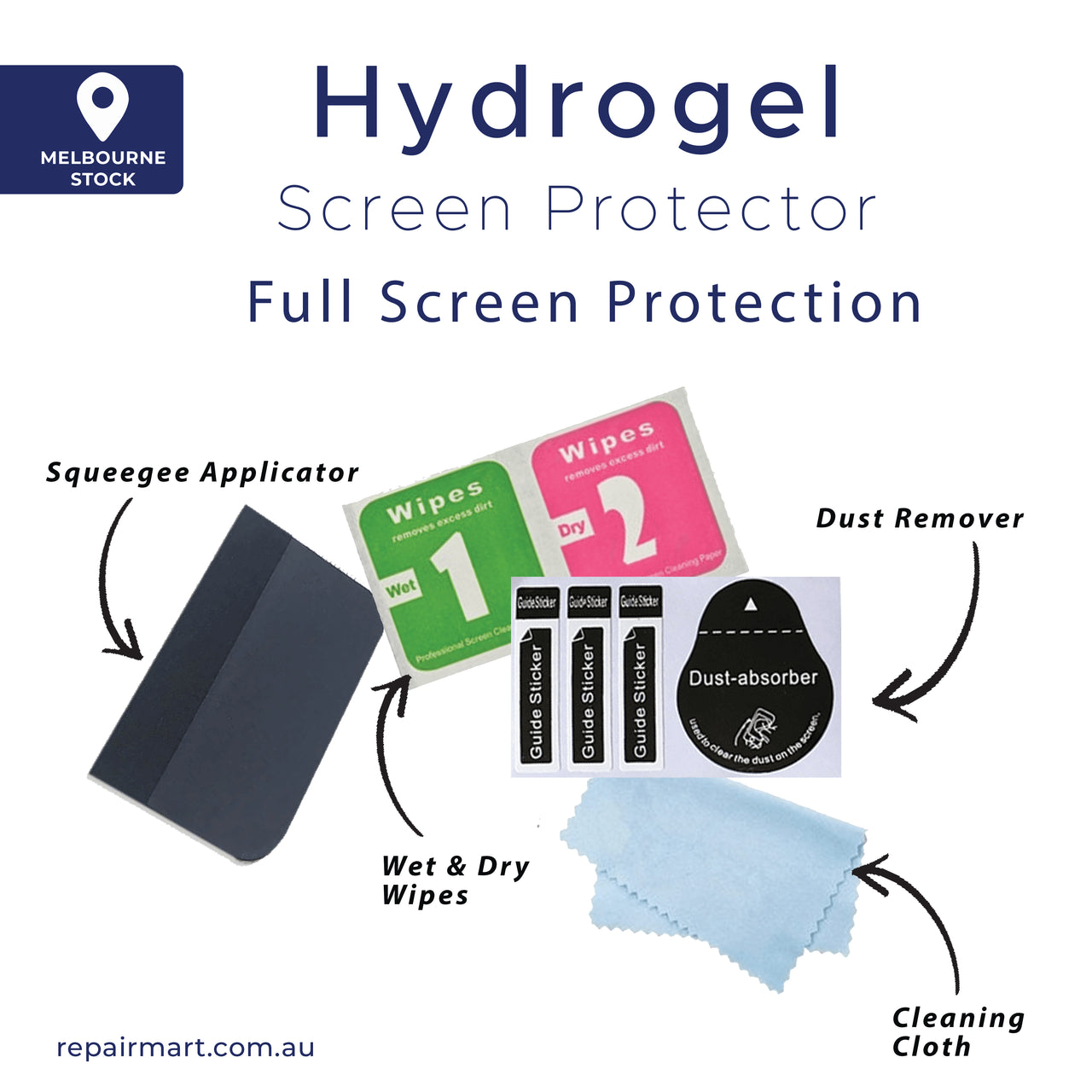 Vivo S7t Compatible Premium Hydrogel Screen Protector With Full Coverage Ultra HD