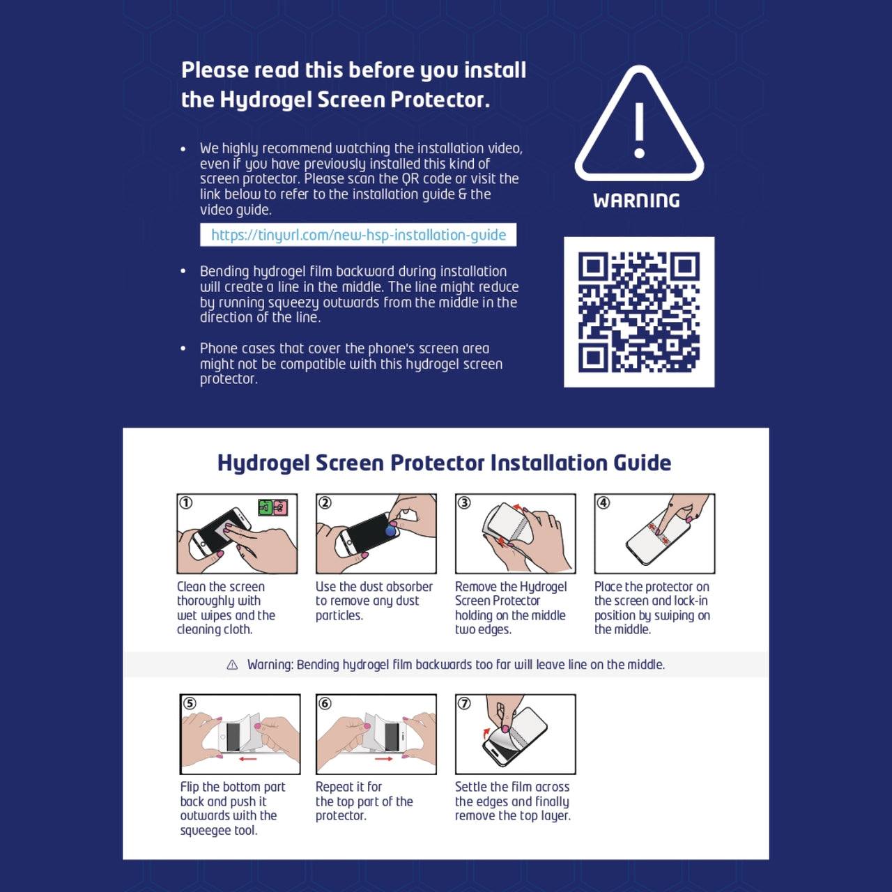 Motorola Edge 30 Ultra Compatible Full Coverage Ultra HD Premium Hydrogel Screen Protector