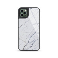 Thumbnail for Printed Marble Shockproof Case Cover with Tempered Glass: Compatible With iPhone 12 mini (5.4'') with Stylish Marble Design