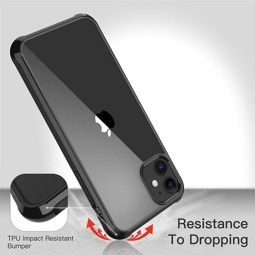 Fit For iPhone 12 Mini Ultra Clear Military Grade Protection Phone Case Cover