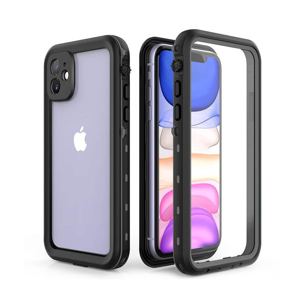 Waterproof case with IP68 rating, precision fit for iPhone 11